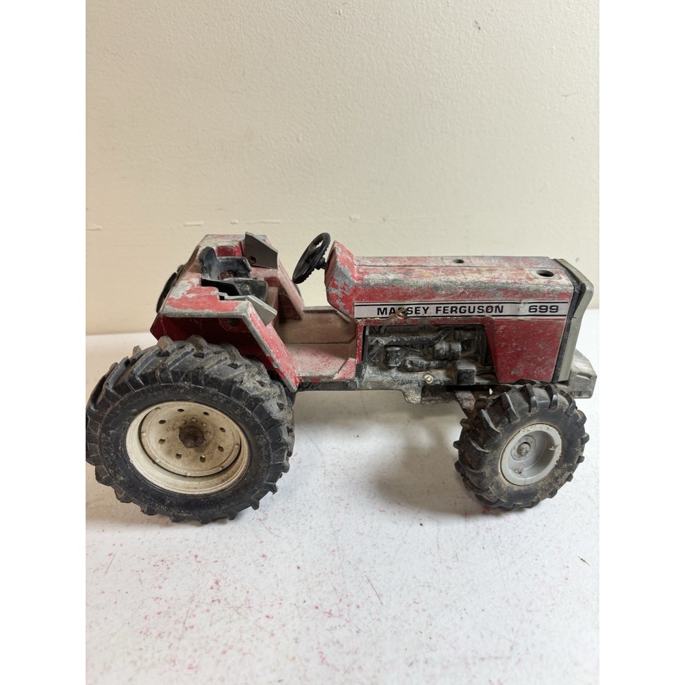 Massey Ferguson 690 Toy Tractor 1/20 Scale Vintage Distressed
